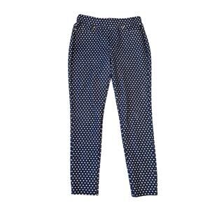 Michael Kors Polka Dot Pull On Slim Pants US Women's M